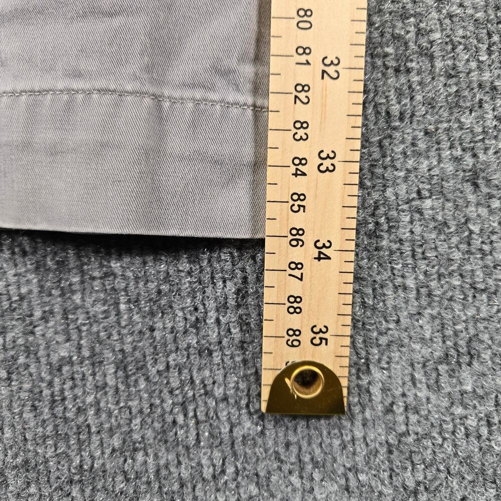 Polo Ralph Lauren Pants Mens 34x34 Light Gray Stretch Straight Fit Chinos Pony - Picture 9 of 9